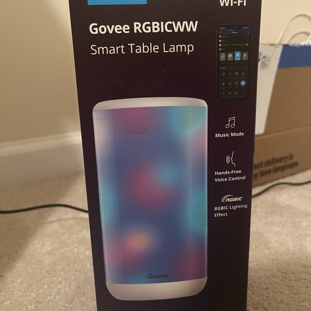RGBICWW Smart Table Lamp - Multicolor